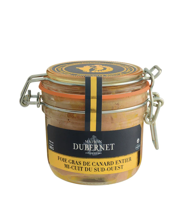 DUBERNET 180g
Foie gras de canard entier mi-cuit