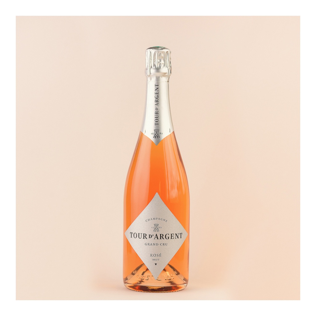 Champagne Grand cru Rosé - La Tour D'Argent-