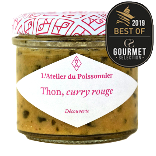 Tartinable de thon, curry rouge