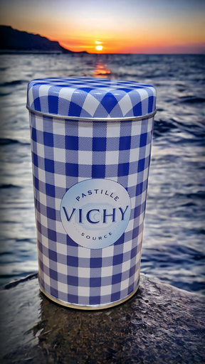 Boite Pastille VICHY menthe