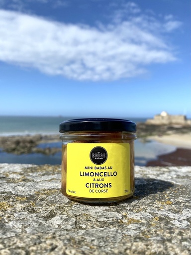 Mini Babas au Limoncello et aux Citrons de Corse, 120g