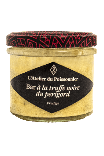 Rillettes de bar à la truffe noire du Perigord