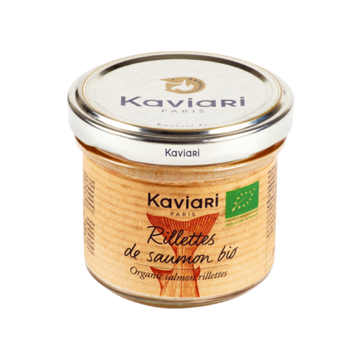 RILLETTES DE SAUMON BIO  Kaviari