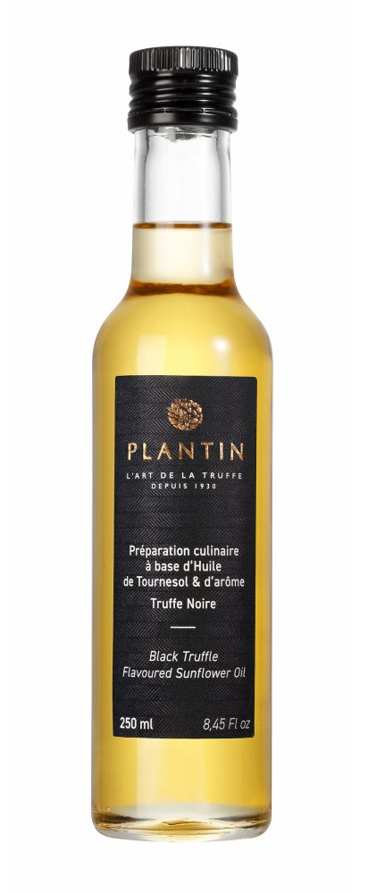 Huile de tournesol aromatisée à la truffe noire - 250ml PLANTIN