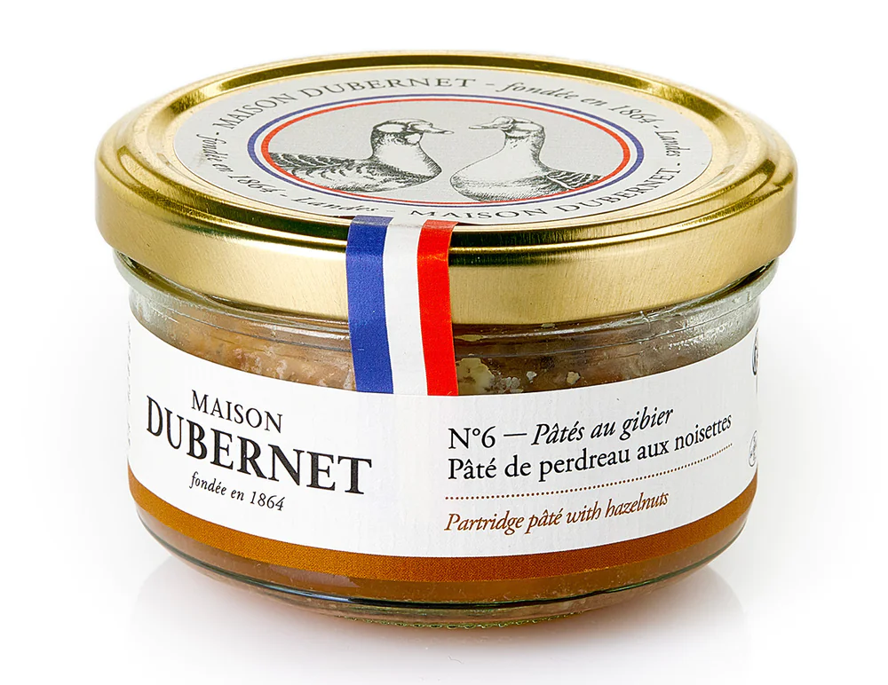 DUBERNET 
Pâté de perdreau aux noisettes