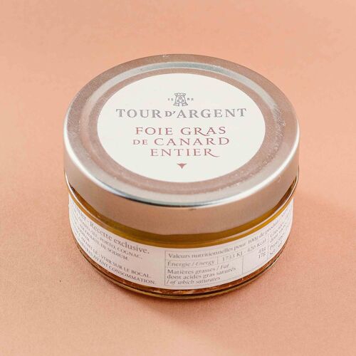 Foie Gras de Canard Entier - La Tour D'Argent- 140g 