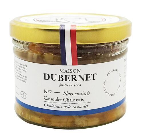 Cassoulet Chalossais 380g Maison Dubernet