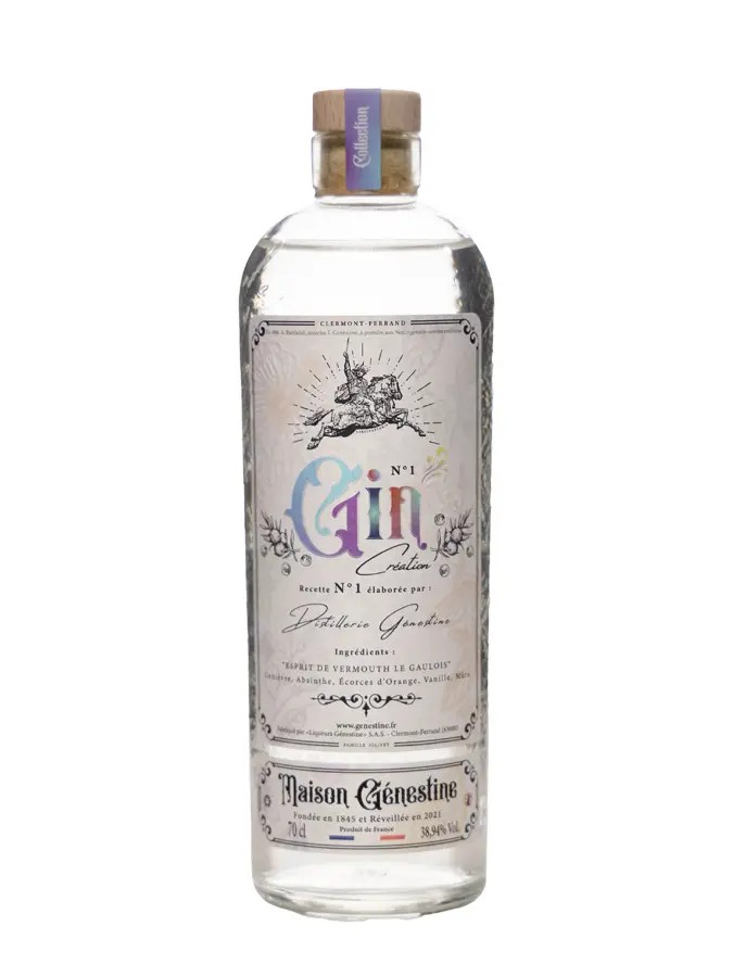  GIN NO1 ESPRIT DE VERMOUTH DISTILLERIE GENESTINE