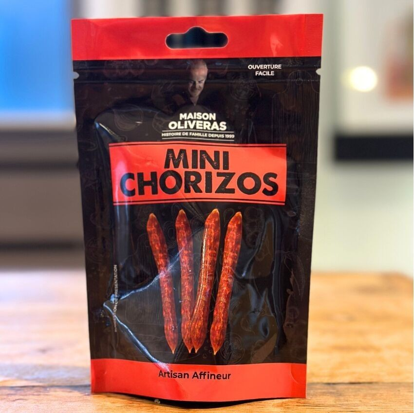 Mini Chorizo, format 100g Oliveras 