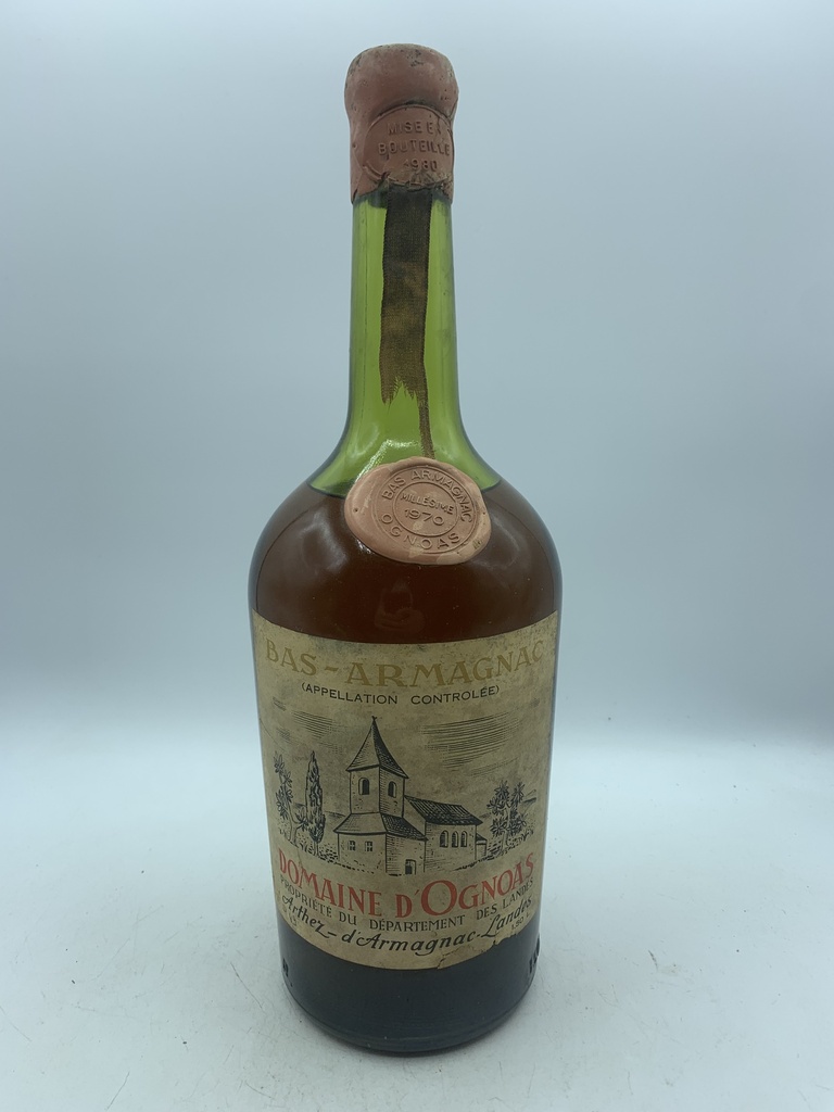 Bas-Armagnac Domaine d'Ognoas 1970