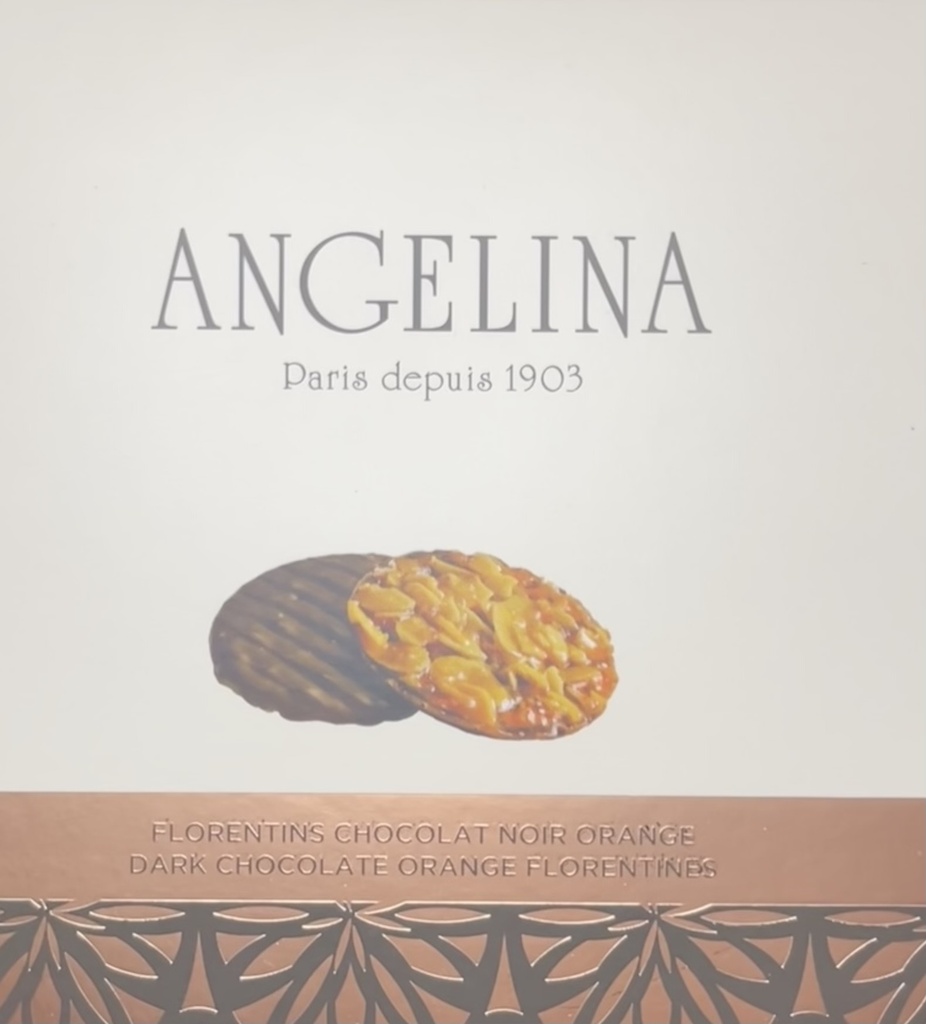 Florentins Chocolat Noir ENROBÉ -Angelina- 110g