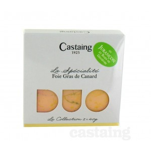 [20005] CASTAING 1920                                                        Duo Foie Gras entier mi cuit 2X40g