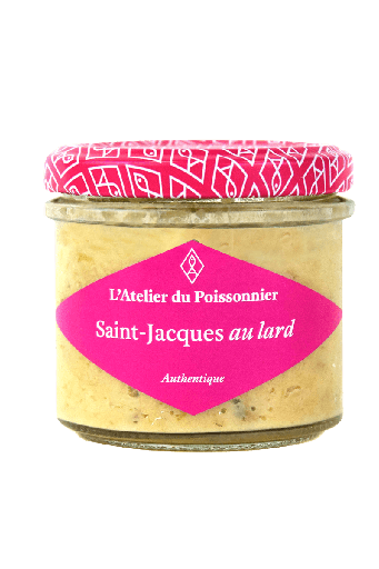 [24003] Atelier du Poissonnier                                   Rillettes aux Saint-Jacques au lard