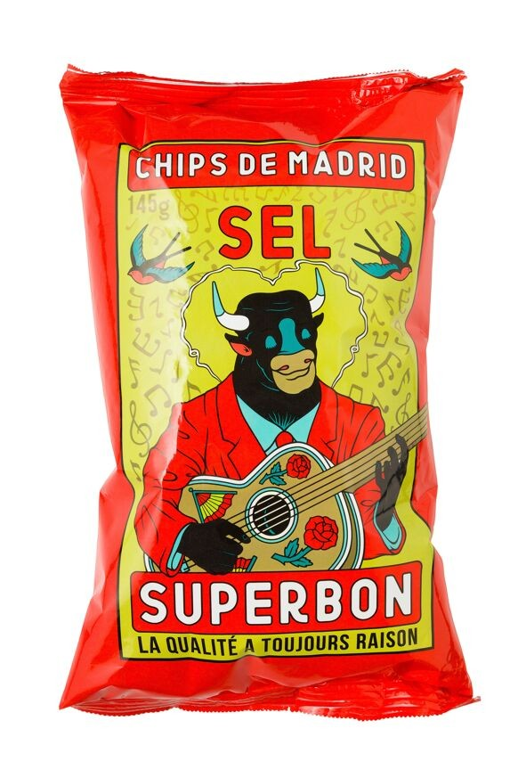 Chips Sel 135g - Superbon