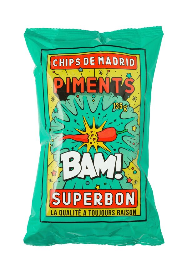 Chips Piments 135g - Superbon