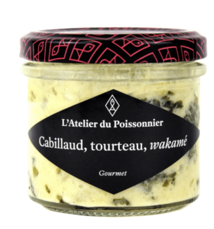 L'atelier du Poissonnier - Cabillaud , tourteau , Wakamé ( Gourmet)