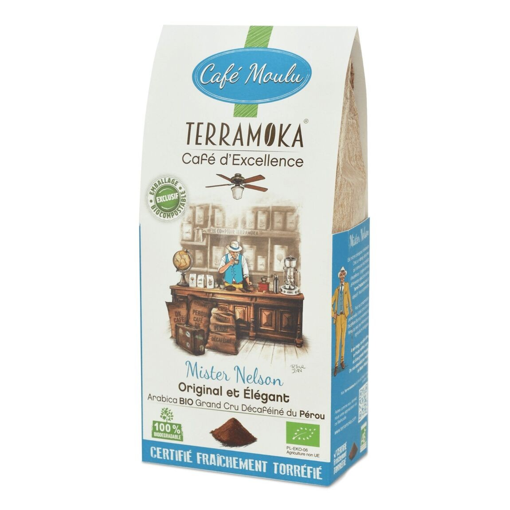 Cafe bio moulu 250g - Nelson Terranoka