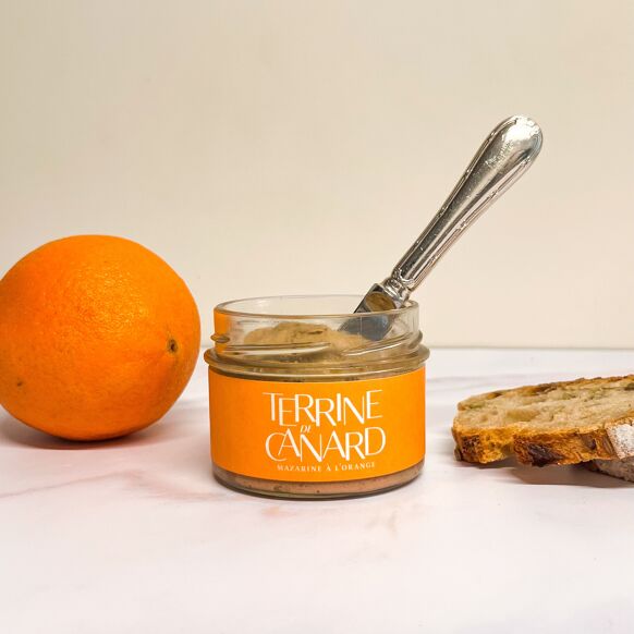 Terrine de canard à l’orange - 180g- La Tour D'Argent