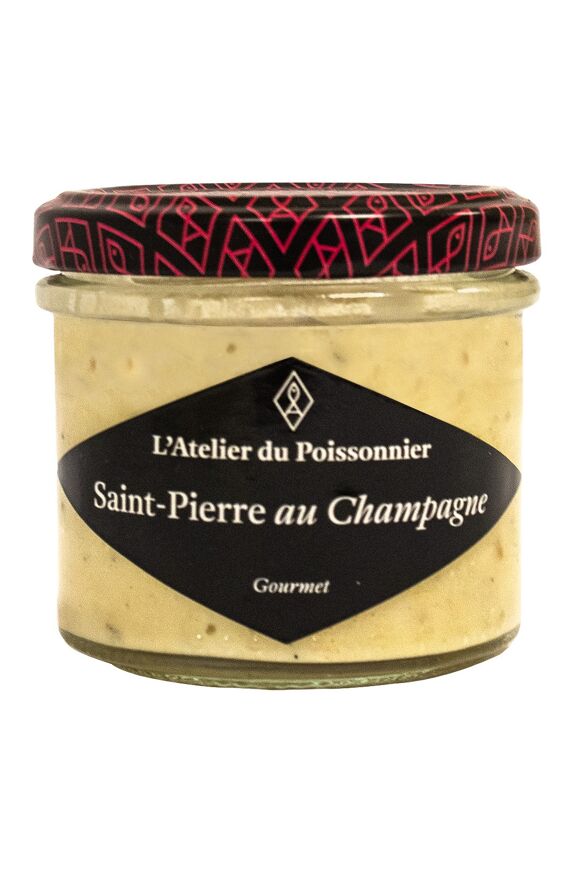 Atelier du Poissonnier Rillettes de saint pierre au champagne