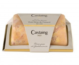 Castaing 1923 
Foie gras de canard mi-cuit en bûche 200g